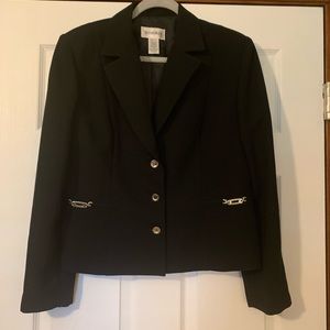 Stunning dress jacket. Black. Size 12
